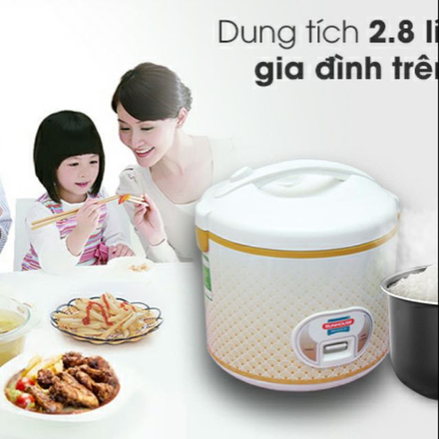 Nồi cơm điện Sunhouse SH 830 dung tích 2,8L