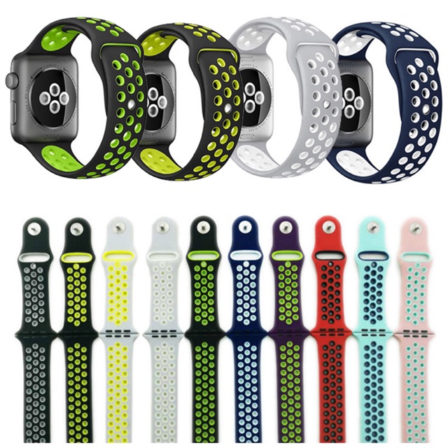Dây đồng hồ Nike+ silicon apple watch