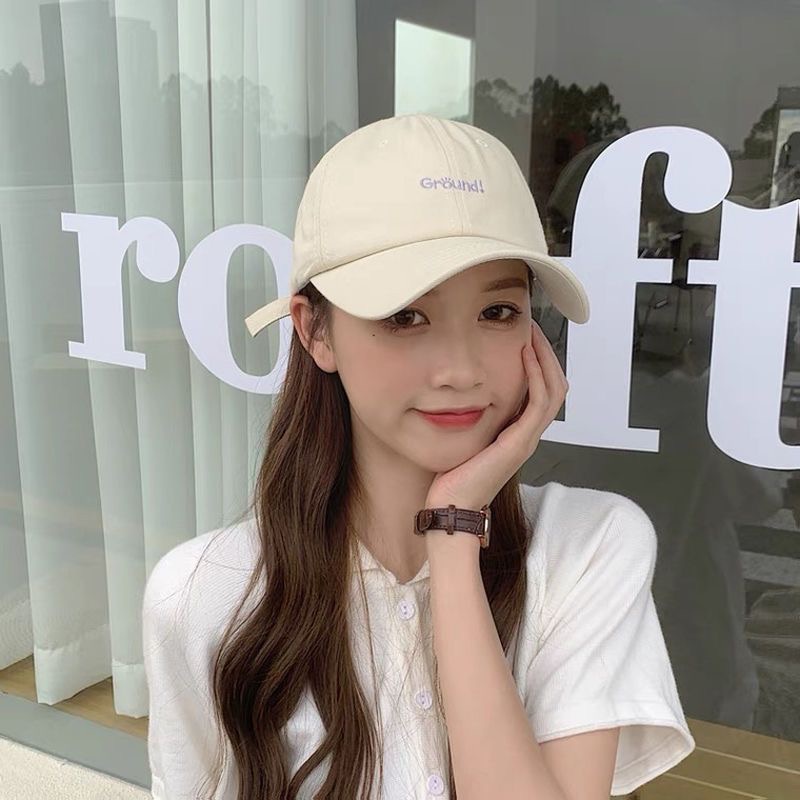 Nón Lưỡi Trai Thêu Chữ Đơn Giản Cá Tính