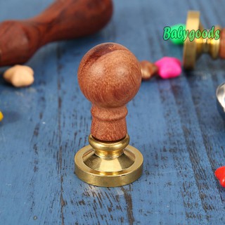 Con dấu sáp cán gỗ phong cách retro