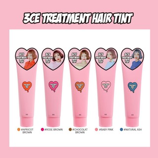 Thuốc nhuộm tóc 7 ngày 3CE Treatment Hair Tint Apricot Brown
