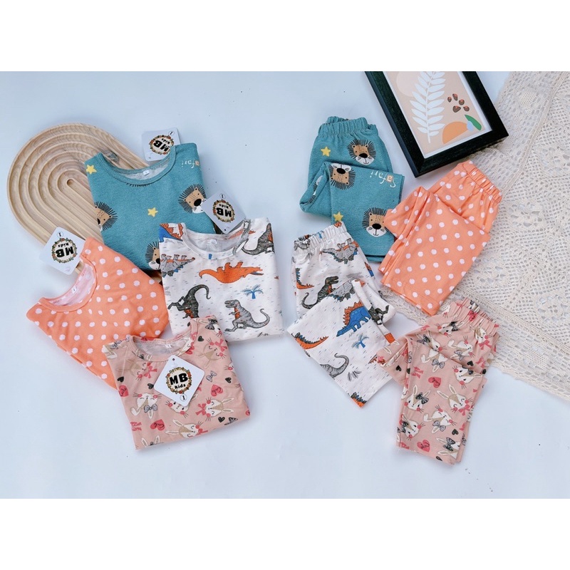 sỉ Lố 49b giá 49k. Bộ cotton cho bé trai và bé gái