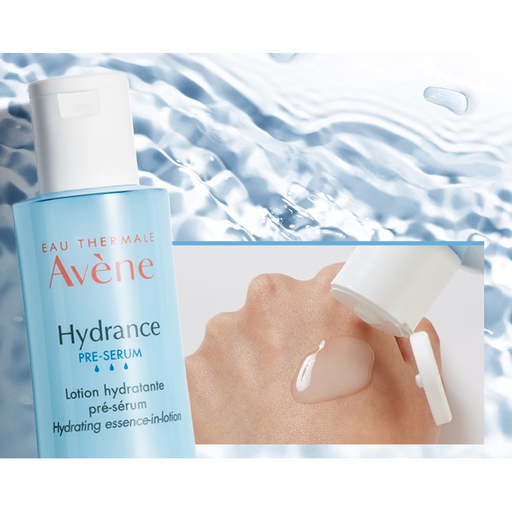 Tinh chất dưỡng ẩm tiền serum AVENE hydrance dạng lotion cấp nước cho da 100ml
