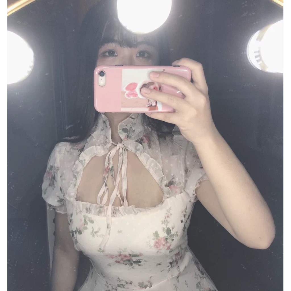 [Sẵn Hàng]♥️Đầm,Váy Cổ Nga Hoa Nhí Ulzzang(ảnh thật) Size S,M,L | BigBuy360 - bigbuy360.vn