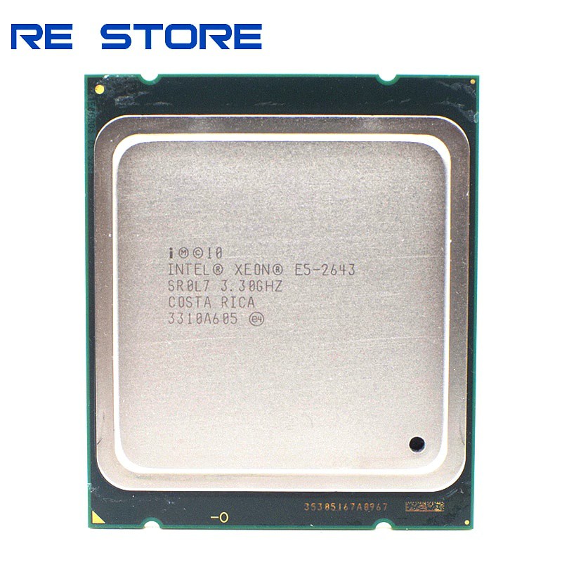 Lõi Xử Lý E5 2643 Sr0L7 3.30ghz Cpu Lga 2011
