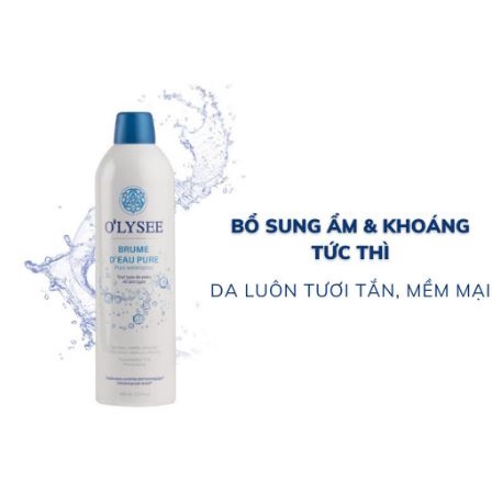 COMBO 2 Xịt Khoáng Dưỡng Da Olysee Pure Watersrpay 150ml