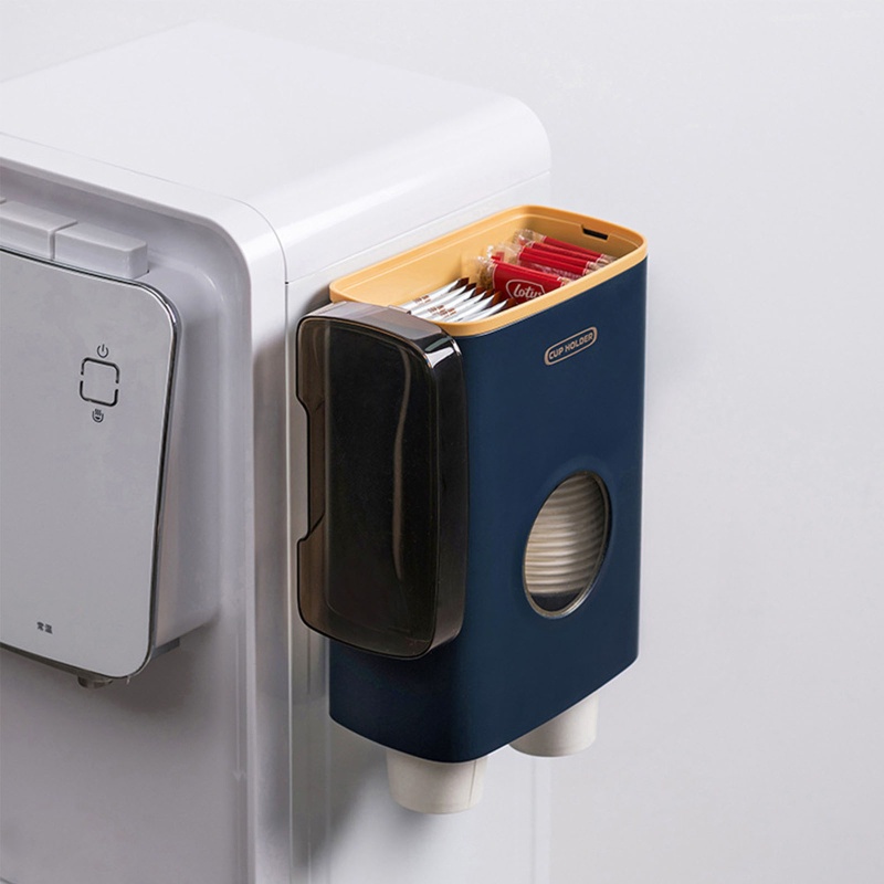 Giá Đỡ Cốc Giấy Dùng 1 Lần Dán Tường Tiện Dụng