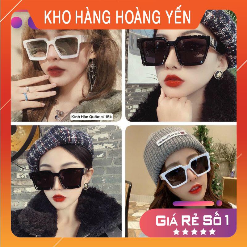 [ sỉ 8.7k] Kính râm nữ gọng to mắt vuông cực sang [KÍNH JESSICA]