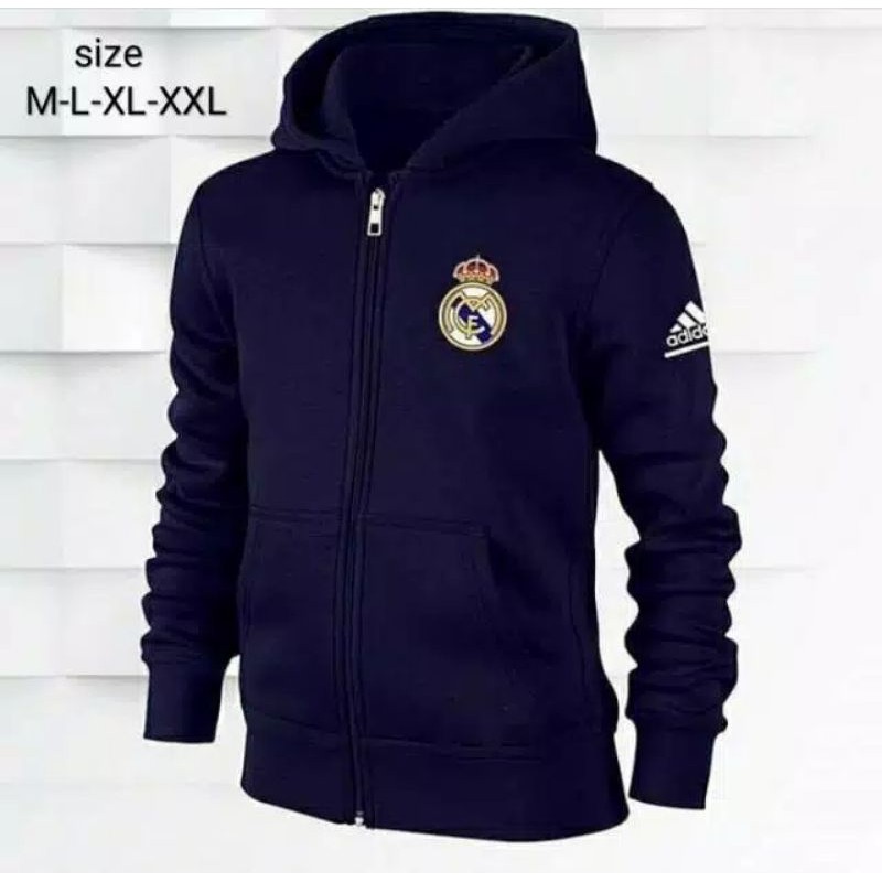 Áo Khoác Hoodie Real Madrid