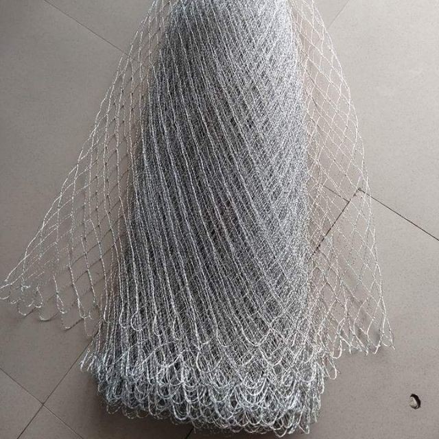 Lưới sợi dù bẹo keo chắc chắn làm vợt đựng cá ( big sale )