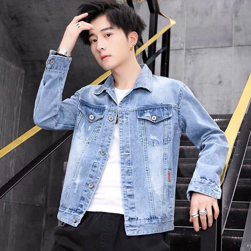 Áo Khoác Jean Nam ❤️FREESHIP❤️ Áo Khoác Bò Nam Thời Trang Chuẩn Hàng Shop Tô Tồ Shop - AKJN11 | BigBuy360 - bigbuy360.vn