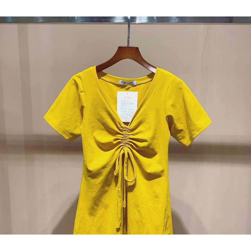 Váy Suông Rút Ngực Siêu Hot_Xưởng May Quang Anh