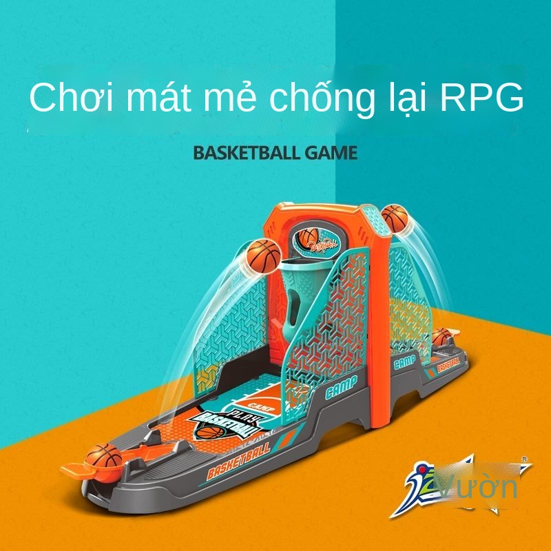 ►Máy tính để bàn dành cho trẻ em máy bắn súng bóng rổ ngón tay máy bắn bóng bảng trò chơi bóng đá bowling mát mẻ chơi đồ