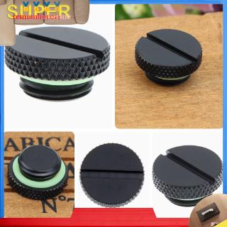 Amazingdeal365 Bla G1/4 Thread Low Profile Plug for PC Water Cooling Radiator Reservoir