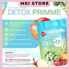 Detox Primme giảm cân rau củ Thái Lan mẫu mới chính hãng