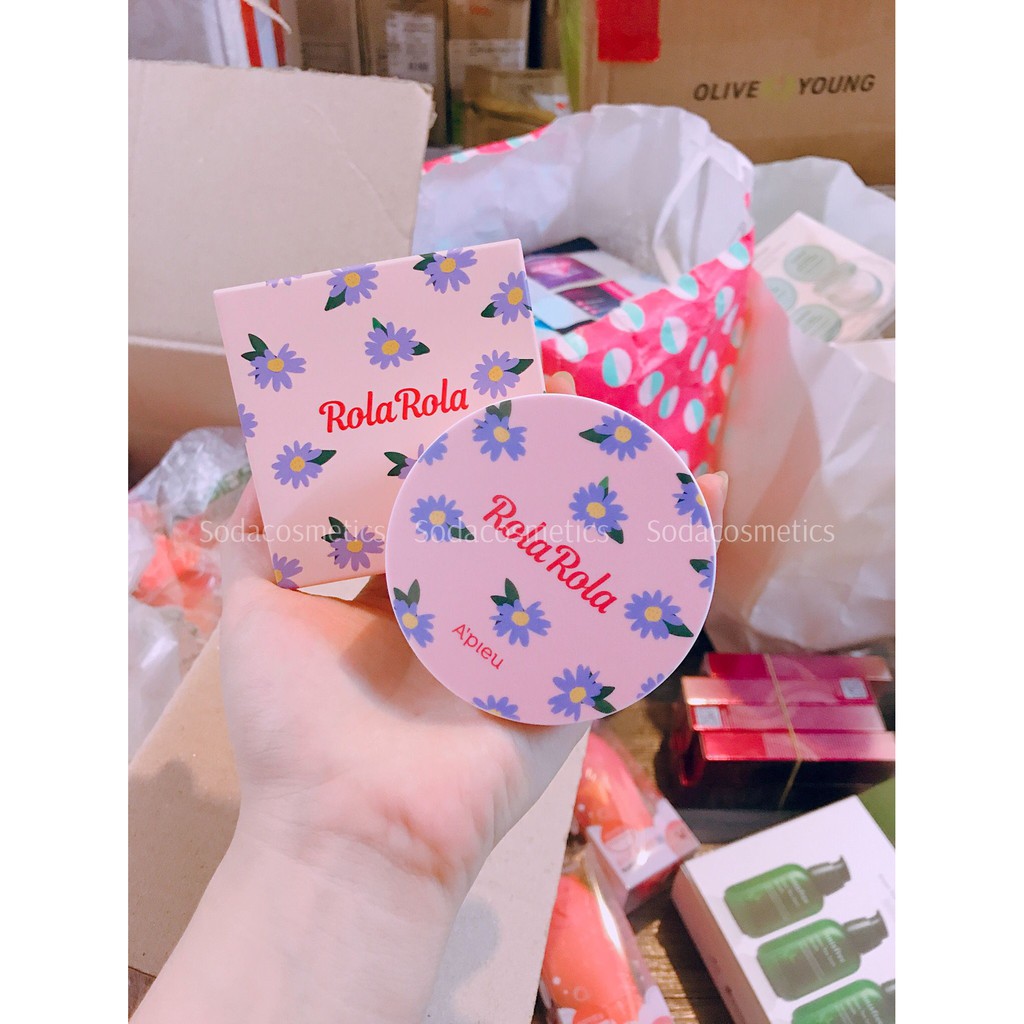 PHẤN NƯỚC APIEU ROLA ROLA COVER PANG GLOW CUSHION | BigBuy360 - bigbuy360.vn