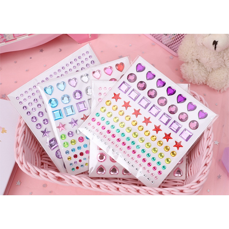 Miếng Dán Hình Ngôi Sao Đính Đá Pha Lê Dễ Thương Dành Cho Nữ