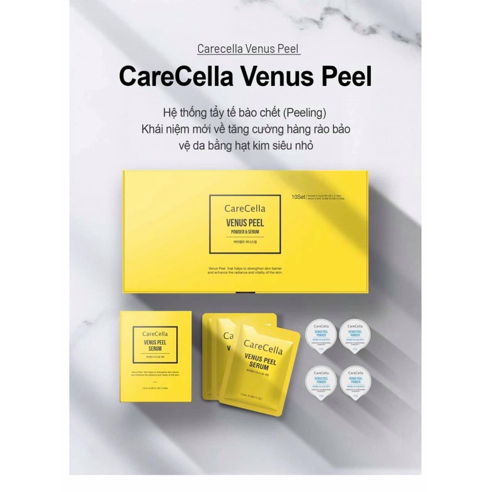 SET VI KIM TẢO BIỂN SINH HỌC VENUS PEEL POWER & SERUM - DƯỢC MP CARECELLA