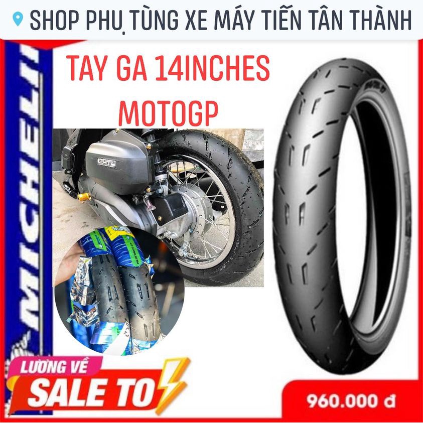 VỎ LỐP MICHELIN MOTOGP ( TAY GA ) VISION CLICK VARIO PCX AB125