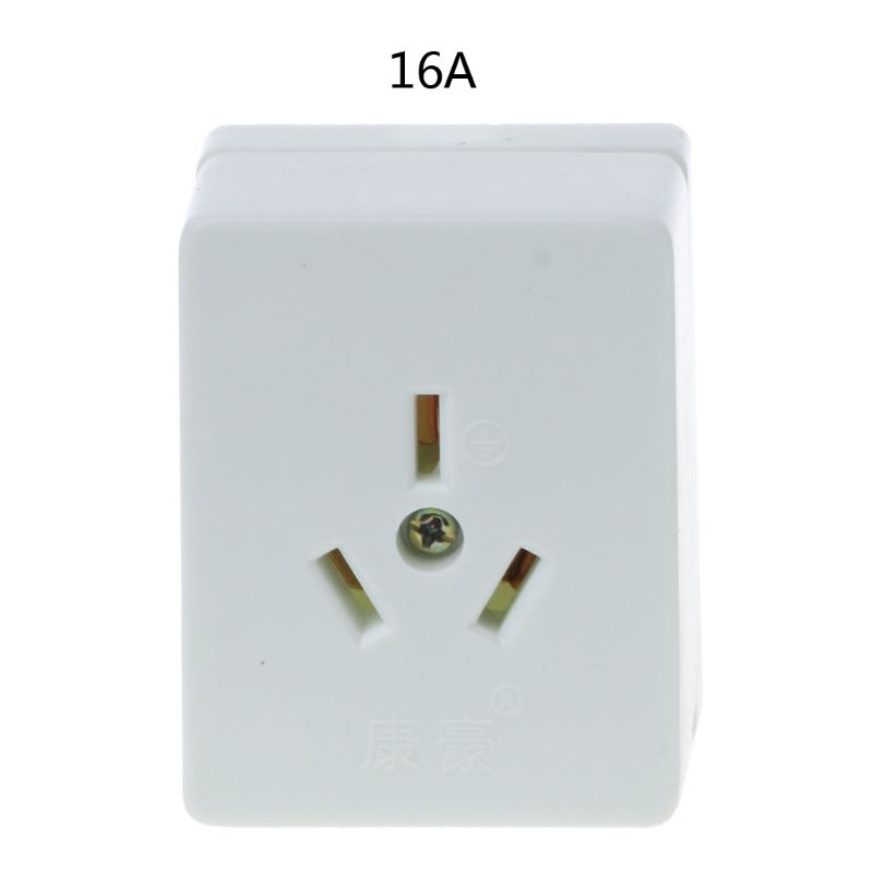 Ổ Cắm Điện 3 Chấu AC250V 10A / 16A Dễ Sử Dụng