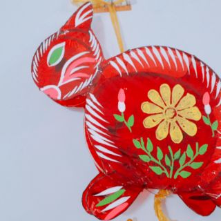 Lồng đèn Trung thu giấy kiếng hình con thỏ