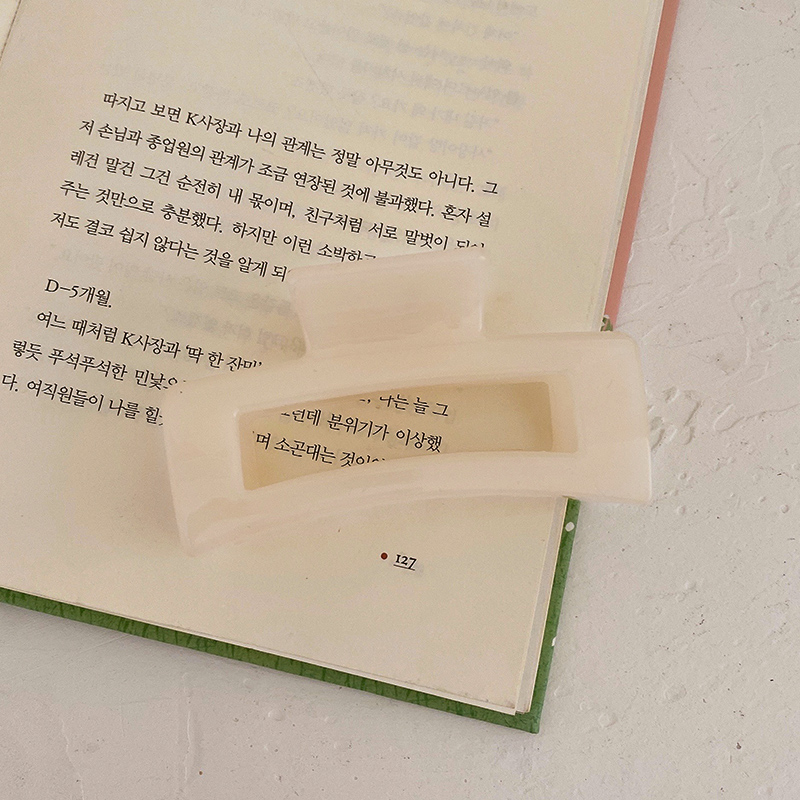 Kẹp tóc cá mập khí chất thanh lịch phiên bản Nhật Bản phong cách Hàn Quốc
