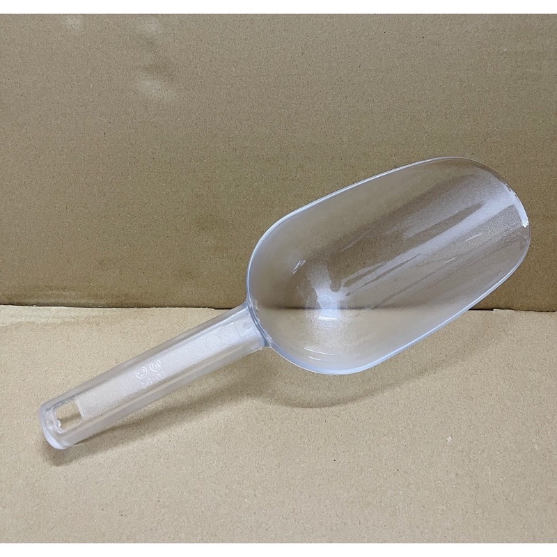 Muỗng xúc bột /xúc đá nhựa cứng trong suốt