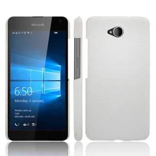 Ốp điện thoại da cá sấu cứng cáp cho Nokia Lumia 650