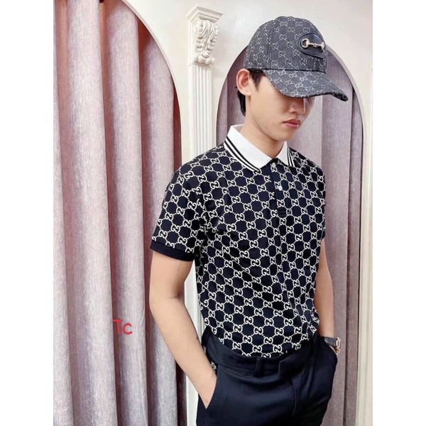 [Mã SKAMFSW175 giảm 10K đơn 50K] [Rẻ vô địch] Áo thun có cổ , áo polo GG freesize dành cho nam và nữ