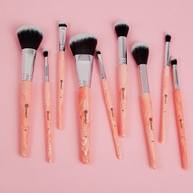 Bộ cọ BH Cosmetics Rose Quartz 9 cây