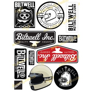 Sticker4Bike - Sticker Biltwell Phản Quang Siêu Đẹp