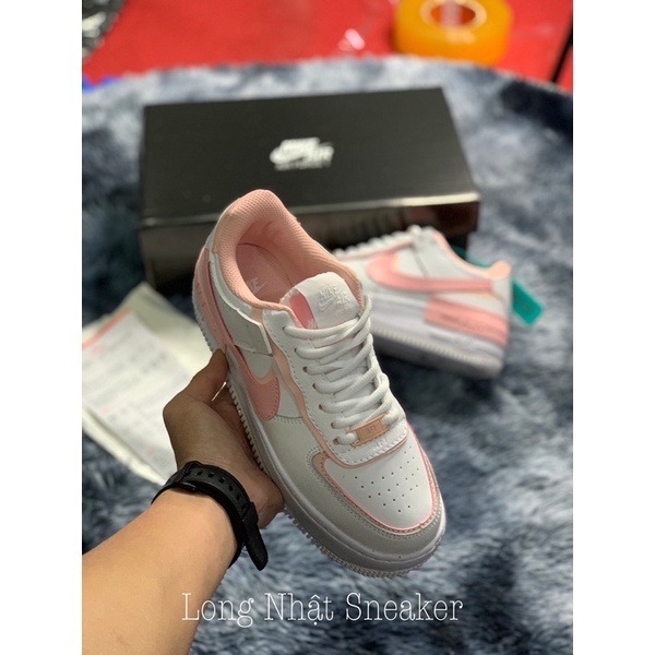 Giày Sneaker AF1 Shadow Hồng Giày Thể Thao Nữ Thấp Cổ
