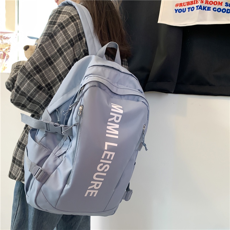 Balo PRETTYZYS 15.6 inch sức chứa lớn phong cách ulzzang Hàn Quốc 2022 cho sinh viên