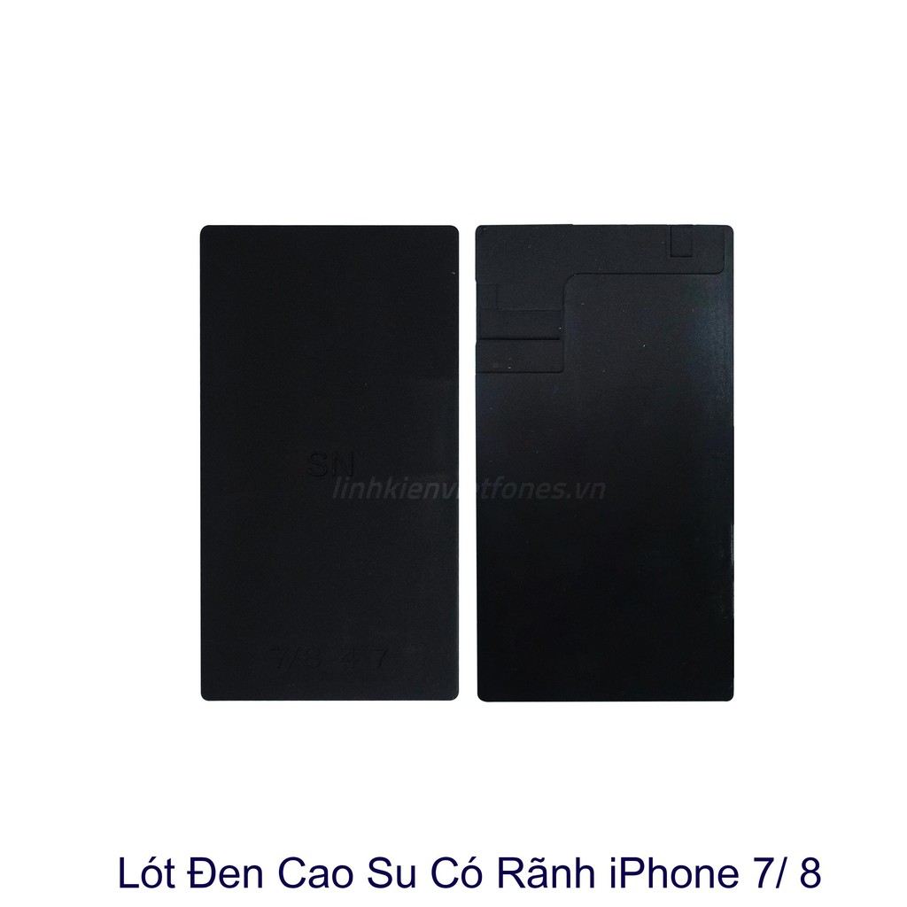 Lót đen có rảnh ép liền ron iphone 6|6s, 6P|6sP, 7|8, 7P|8P