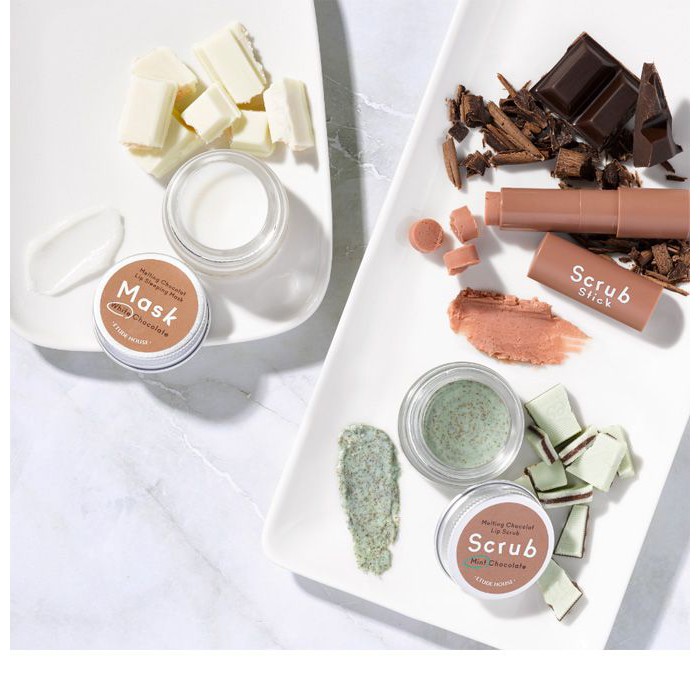 [THANH LÝ CHÍNH HÃNG] TẨY TẾ BÀO CHẾT MÔI MELTING CHOCOLATE LIP SCRUB