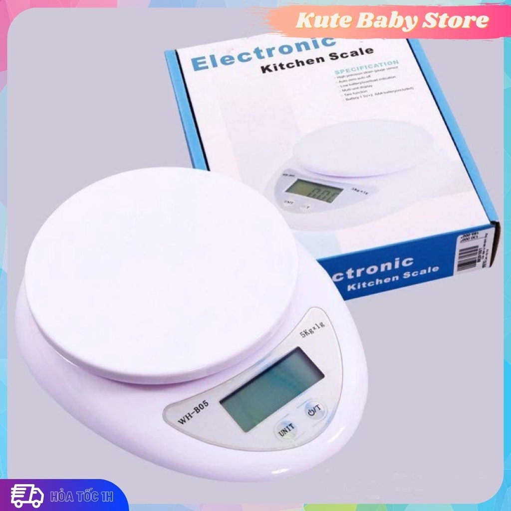 Cân điện tử mini nhà bếp Electronic Kitchen Scale loại 5kg