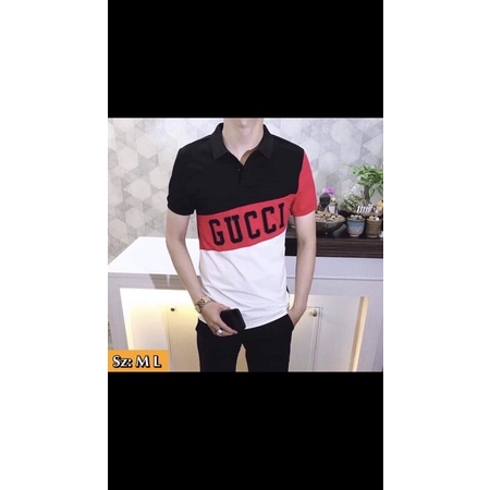 Áo cộc cổ bẻ nam, polo nam hoạ tiết đẹp