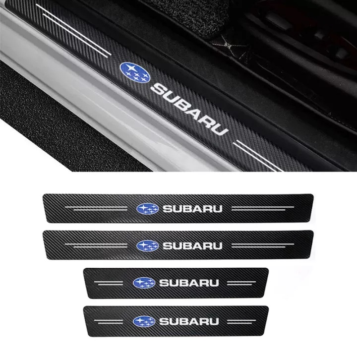 4 Miếng nẹp dán bảo vệ chuyên dụng dành cho xe ô tô Subaru XV Impreza Sti WRX Forester Legacy BRZ