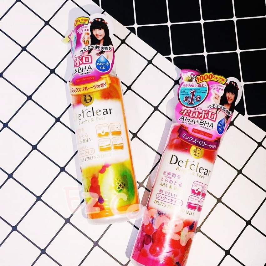 Tẩy Tế Bào Chết Detclear  Nhật Bản Chứa AHA Và BHA Làm Sạch Bụi Bẩn Trên Da Không Gây Bít Tắc Lỗ Chân Lôn