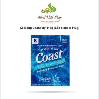 Xà Bông Tắm Coast Mỹ - Mẫu mới 2022