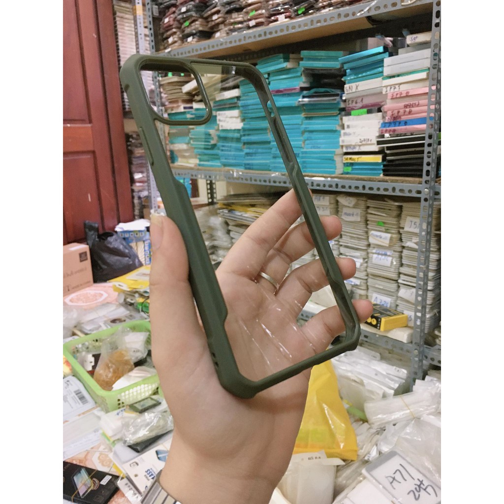 IPHONE 11 PRO MAX _ ỐP LƯNG CHỐNG SỐC XUNDD XANH RÊU