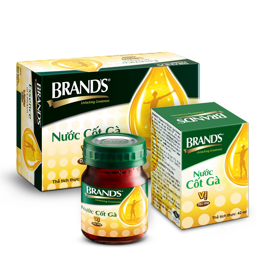 Nước cốt gà BRAND'S vị dịu nhẹ 42mlx6