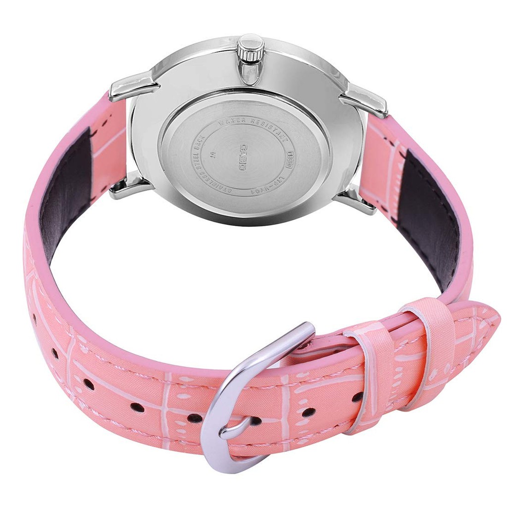 Đồng Hồ Nữ CASIO LTP-VT01L-4BUDF Dây Da Chính Hãng