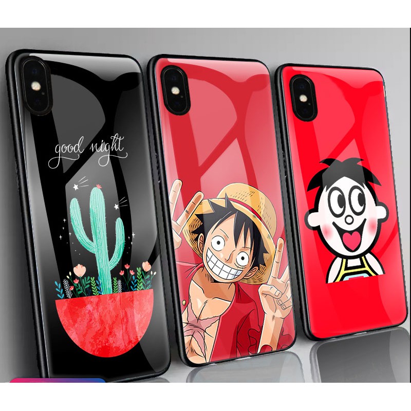 Ốp Iphone X, Xs, Xs Max,XR mặt kính gương bóng