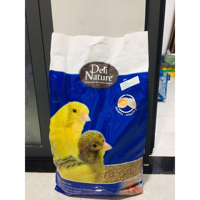 Cám trứng Deli lẻ 500gr dạng ướt Moist và khô Dry cho chim, hamster,...( từ bao 10kg)