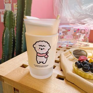 Ly Đựng Nước Cách Nhiệt Hình Cừu Xinh Xắn