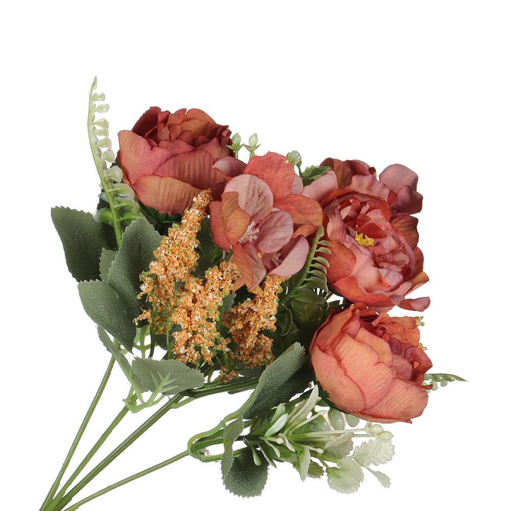 FOREVER Bó Hoa Mẫu Đơn Giả 5 Bông Trang Trí Tiệc