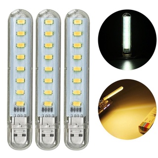 Đèn Led Mini 8 Bóng Siêu Sáng Cổng USB