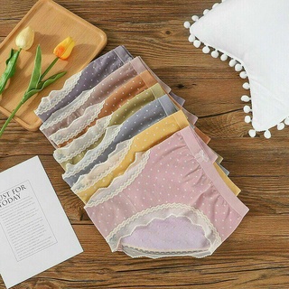 Quần lót cotton basic chấm bi inonin