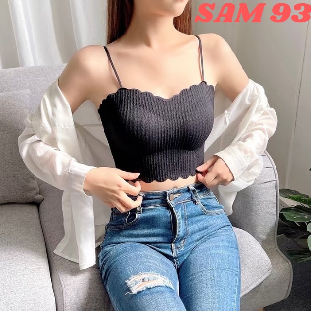 Áo Bra Nữ Đúc Su Dây Chéo Khoe Lưng Trần Gợi Cảm 💖FREESHIP💖 Áo Ngực Bra Đẹp Có Đệm Kiểu Dáng Trẻ Trung – SAM 93 B32